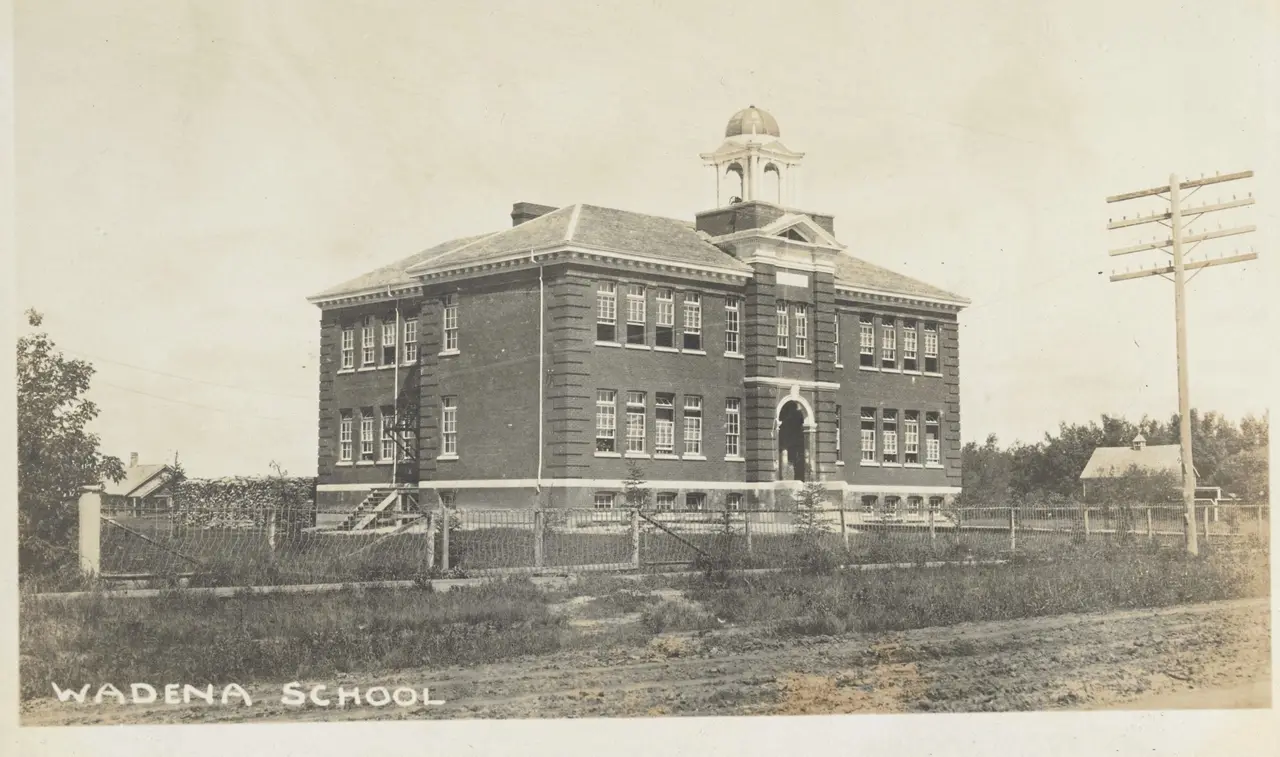 Wadena School, about 1915